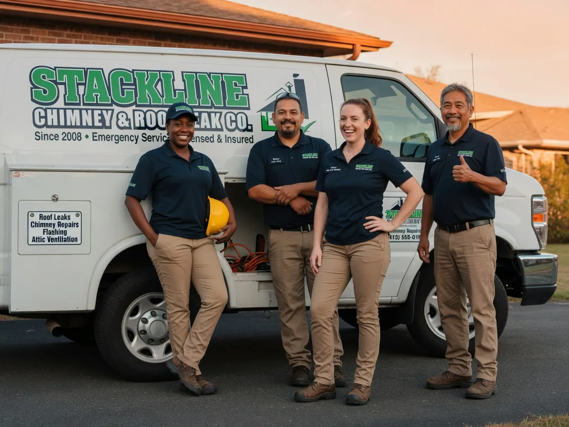Chimney flashing repair company in Ripon, CA